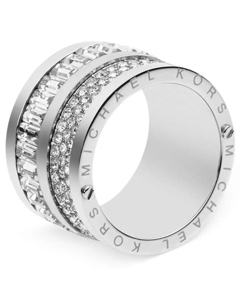 michael kors ring knoten silber|michael kors rings.